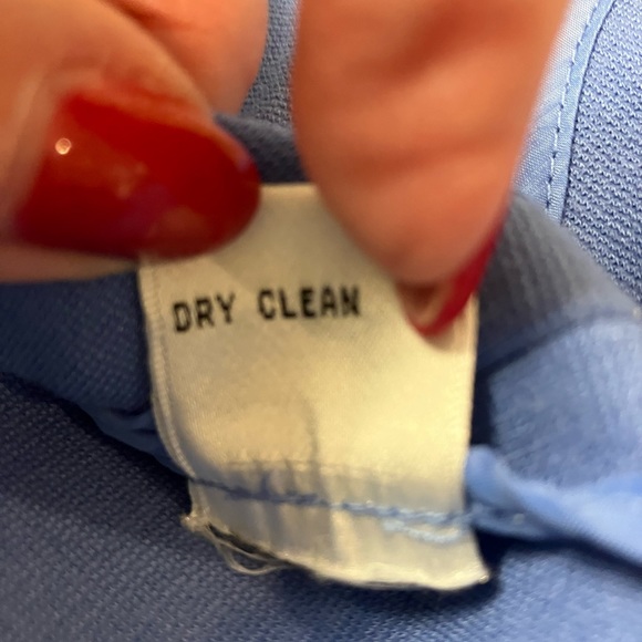 Talbots, blazer in light blue, size 8. - Picture 6 of 9